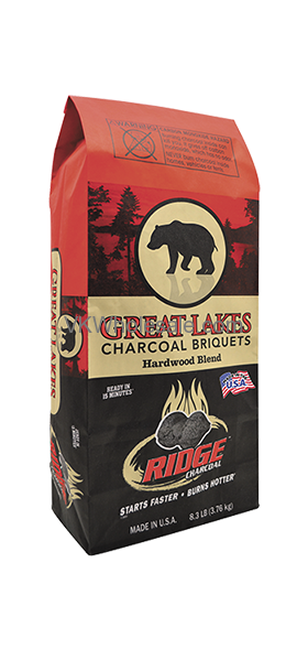 BBQ Charcoal Great Lakes 3.9LB 6Bags