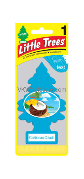 Little Trees Caribbean Colada AIR Fresheners 24 PK