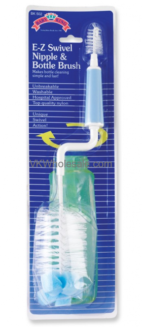 E-Z Swivel Nipple & Bottle Brush 1 PC