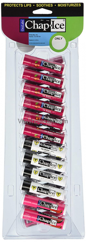 Chap Ice Premium LIP Care Sticks 24 PC