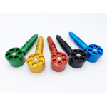 4.5" 6 Shooter Metal Tobacco Pipe Wholesale