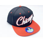 Chicago Summer Hat - Black & Red