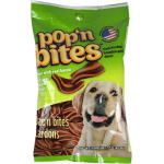 Pop'n Bites Bac'n Bites Dog Treats, 3-oz bag