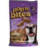 Pop'n Bites Cheezy Dogs Dog Treats, 3.5-oz bag