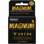 TROJAN MAGNUM Thin Ultrasmooth Lubricated Condoms