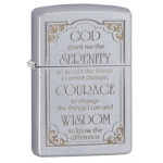 Zippo Serenity Prayer Lighters Wholesale