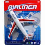 8" F/F AIRLINER TOY PLANE IN BLISTER CARD, ASSORTED COLORS Wolesale