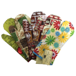 Printed Oven Mitt Wholesale