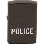 Zippo Classic Police Black Matte Z204 Lighter Wholesale