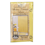 Shower Curtain Liner Yellow Wholesale