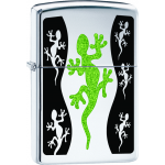 Zippo Classic Gecko High Polish Chrome Z159 Wholesale