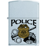 Zippo Classic Police Satin Chrome Z279 Wholesale