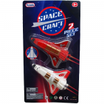 2PC 3.5" MINI SPACE SHUTTLES IN BLISTERED CARD Wholesale