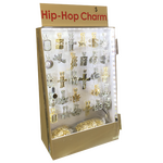 Hip Hop Earring + Necklace Set LED Display