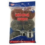Value Key Galvanized & Copper Coated Wire Mesh Scourer Wholesale