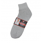 Ankle Socks Gray Wholesale