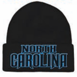 North Carolina Embroidered Winter Skull Hats Wholesale