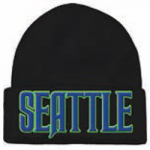 Seattle Embroidered Winter Skull Hats Wholesale