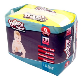 Baby Select Disposable Diapers Wholesale
