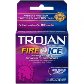 Wholesale TROJAN FIRE & ICE Condoms