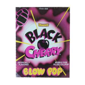 Charms Black Cherry Blow Pops