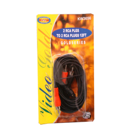 Wholesale 2 RCA Plugs to 2 RCA Plugs 12ft