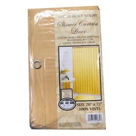 Shower Curtain Liner Beige Wholesale