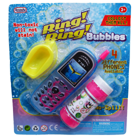 5.5" BUBBLE CELLPHONE W/ACCSS IN BLISTERED CARD ASSORTED Wholesale