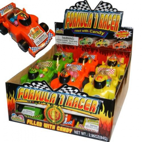 Formula 1 Racer Candy Filled Car Toy Candy Wholesale