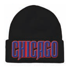 Chicago Embroidered Winter Skull Hats Wholesale