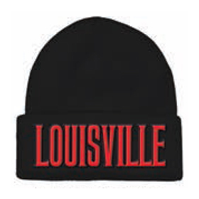 Louisville Embroidered Winter Skull Hats Wholesale