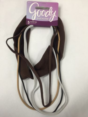 Goody Headbands Brown Ouchless Headwraps Assorted Thickness Wholesale