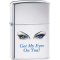 Zippo Classic Got My Eyes On You High Polish Chrome Windproof Lighter Z264 Wholesale