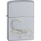 Zippo Classic Scorpion Satin Chrome Windproof Lighter Z267 Wholesale