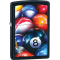 Zippo Classic Mazzi 8 Ball Black Matte Z229