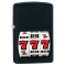 Zippo Classic 777 Casino Black Matte Z205 Lighter Wholesale