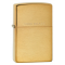 Zippo Brushed Brass Lighter, WIth Solid Brass