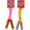 SKIPPING JUMP ROPE WITH PEGABLE TAG, 4 ASSORTED COLORS Wholesale