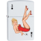 Zippo Classic Ace of Spade White Matte Z189 Windproof Flint Lighter Wholesale