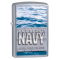 Zippo Classic America's Navy Street Chrome Z106 Windproof Flint Lighter Wholesale
