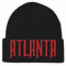 Atlanta Embroidered Winter Skull Hats Wholesale