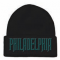 Philadelphia Embroidered Winter Skull Hats Wholesale