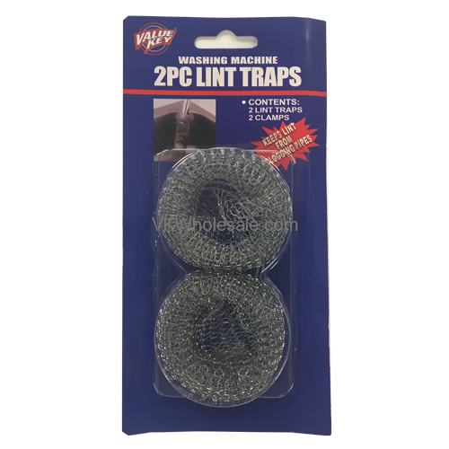 2PC Metal Mesh Lint Trap