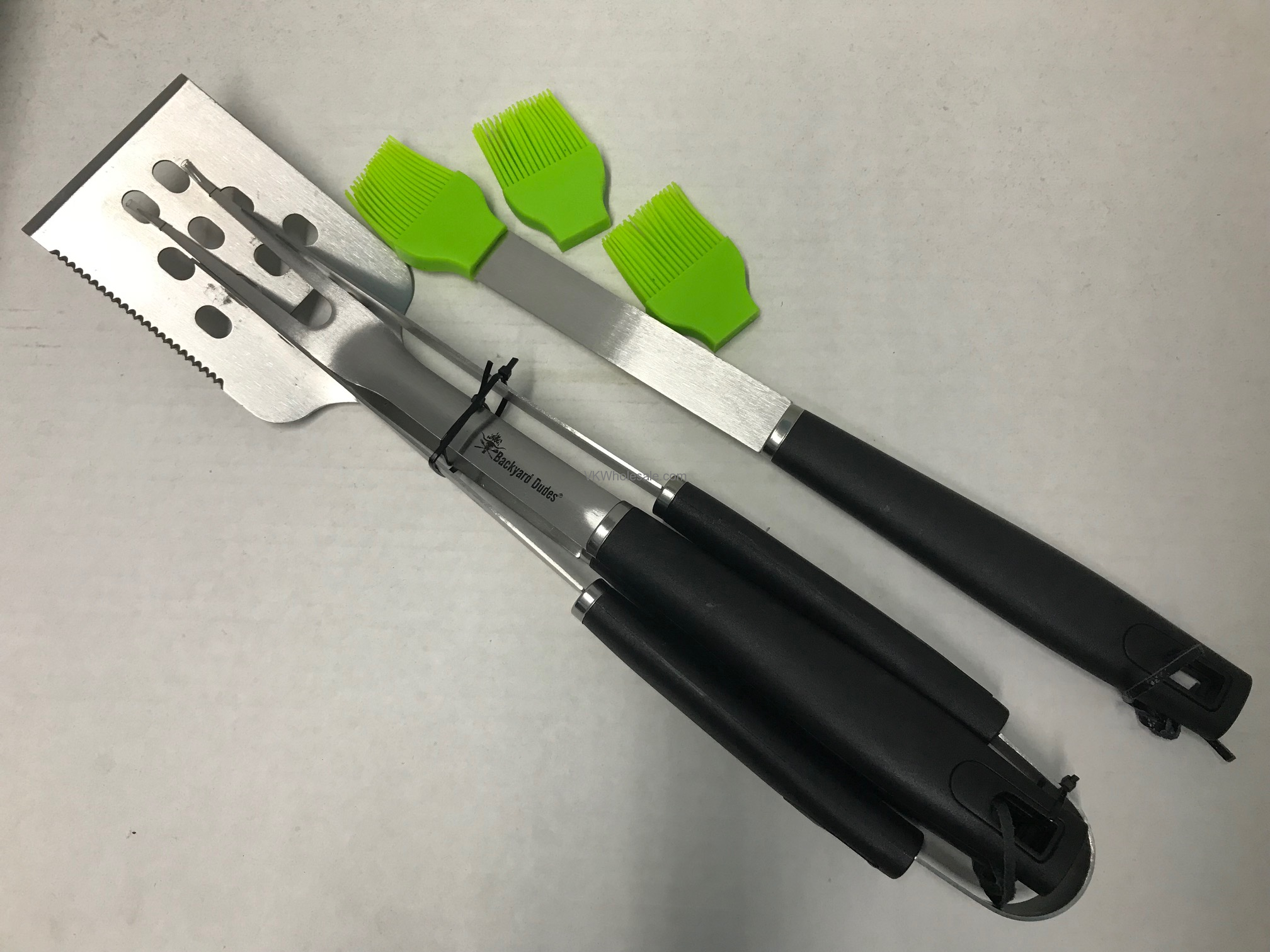 Backyard Dudes BBQ Grill Tool Set 4PC Wholesale