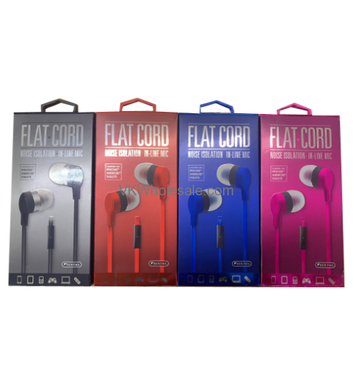 flat cord headphones