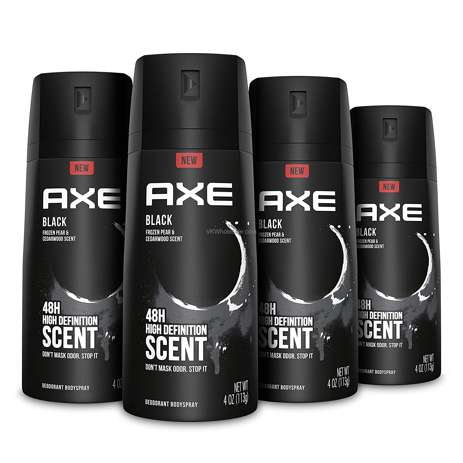 Axe Deodorant Body Spray Wholesale, Black Night, 6 PK VKWholesale.com
