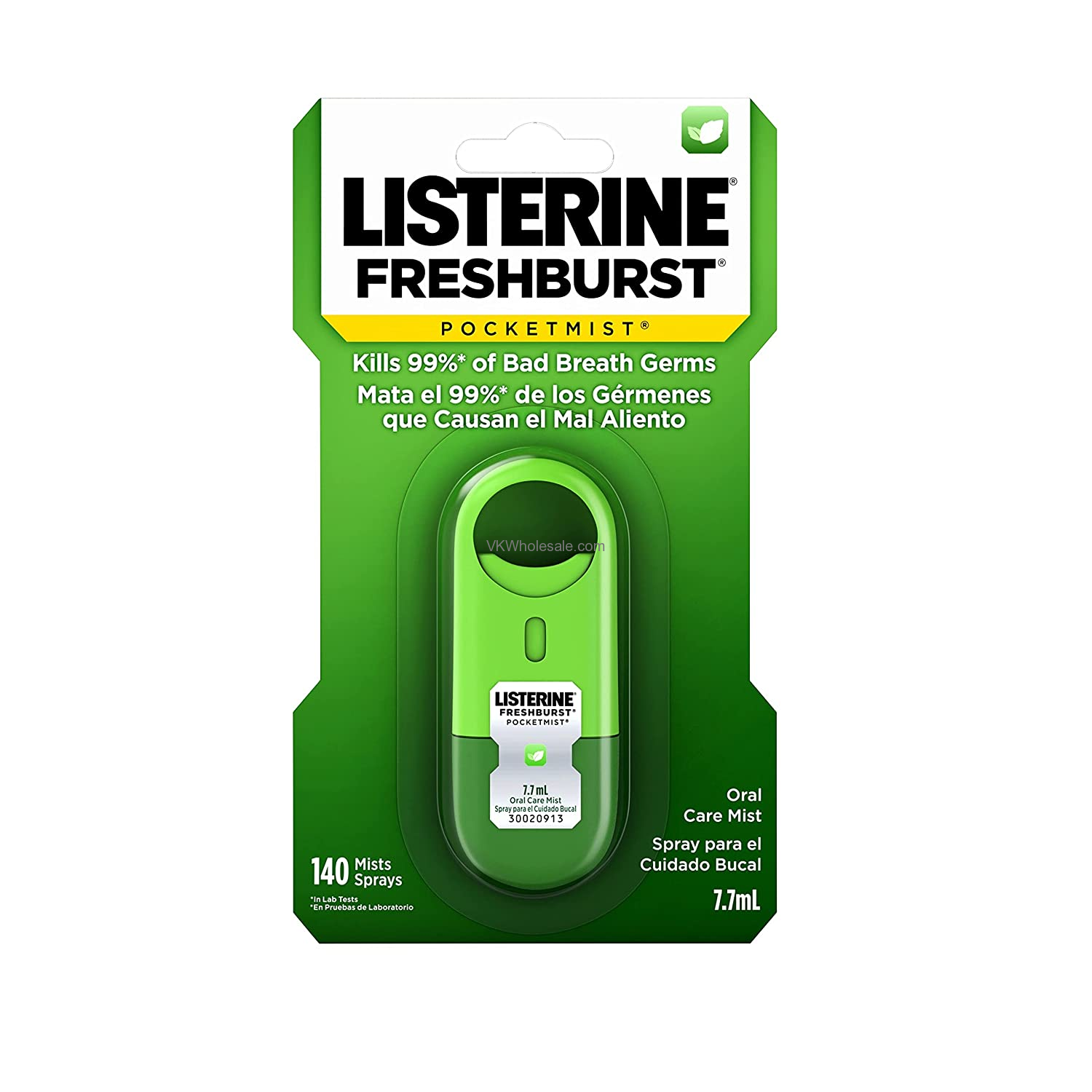 Listerine Freshburst Pocketmist Oral Care Mist for Fresh Breath 7.7 ml