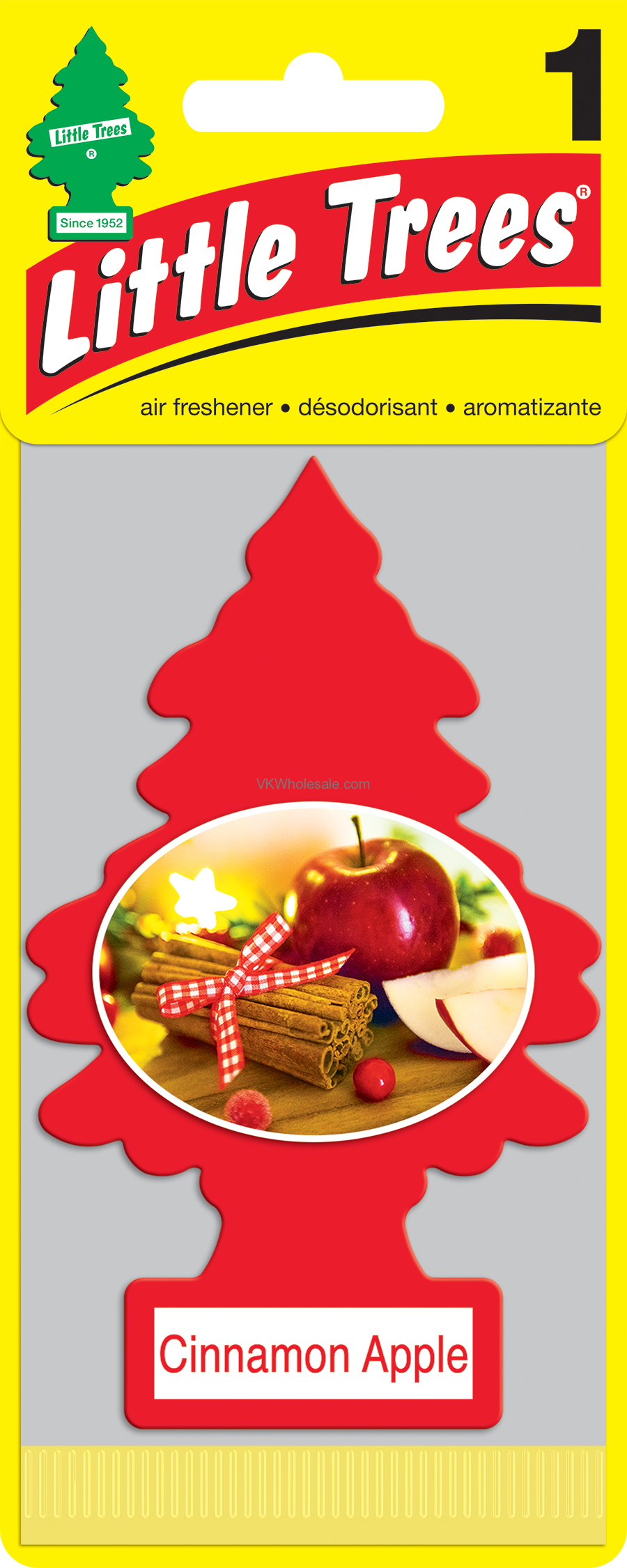 Little Trees Cinnamon Apple Air Freshener, Wholesale Little Tree Air