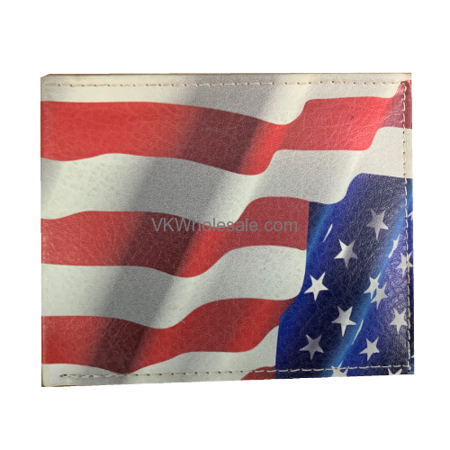 USA Flag Wallet Wholesale, Leather Wallets Wholesale