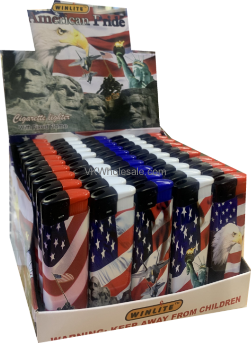 Winlite Lighters Wholesale American Pride, Winlite Lighters Wholesale
